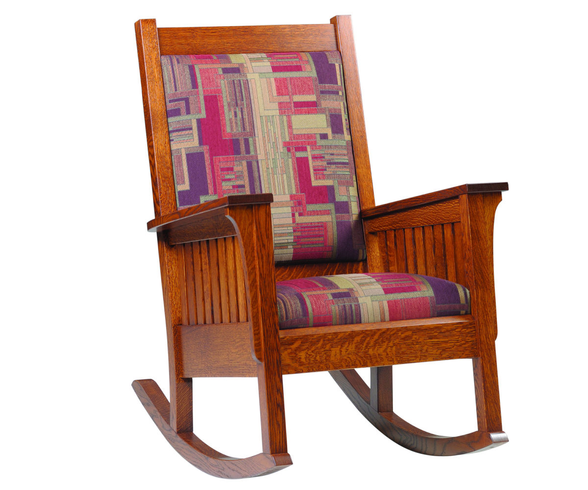 Amish Made Rockers & Gliders Black Buggy Furniture Rainier, OR