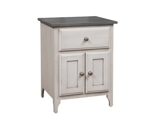 Coastal Nightstand Black Buggy Furniture