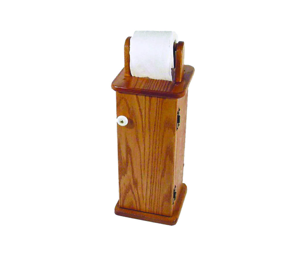 Plain Toilet Paper Black Buggy Furniture