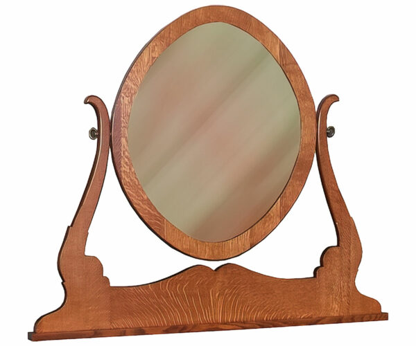 Granny Mission Oval Mirror