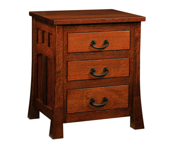 Bridgeport Mission 3 Drawer Nightstand