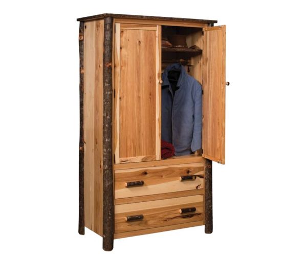 Hickory Armoire