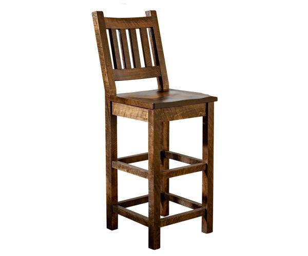 Rough Cut Maplewood 30" Barstool