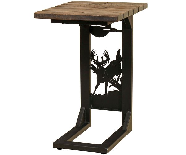 Rustic Sofa Server - Whitetail Deer