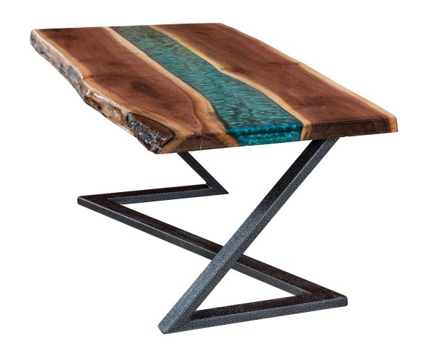 Illusion Base Epoxy Coffee Table