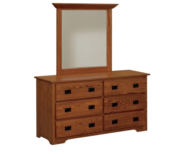Mission 6 Drawer Dresser