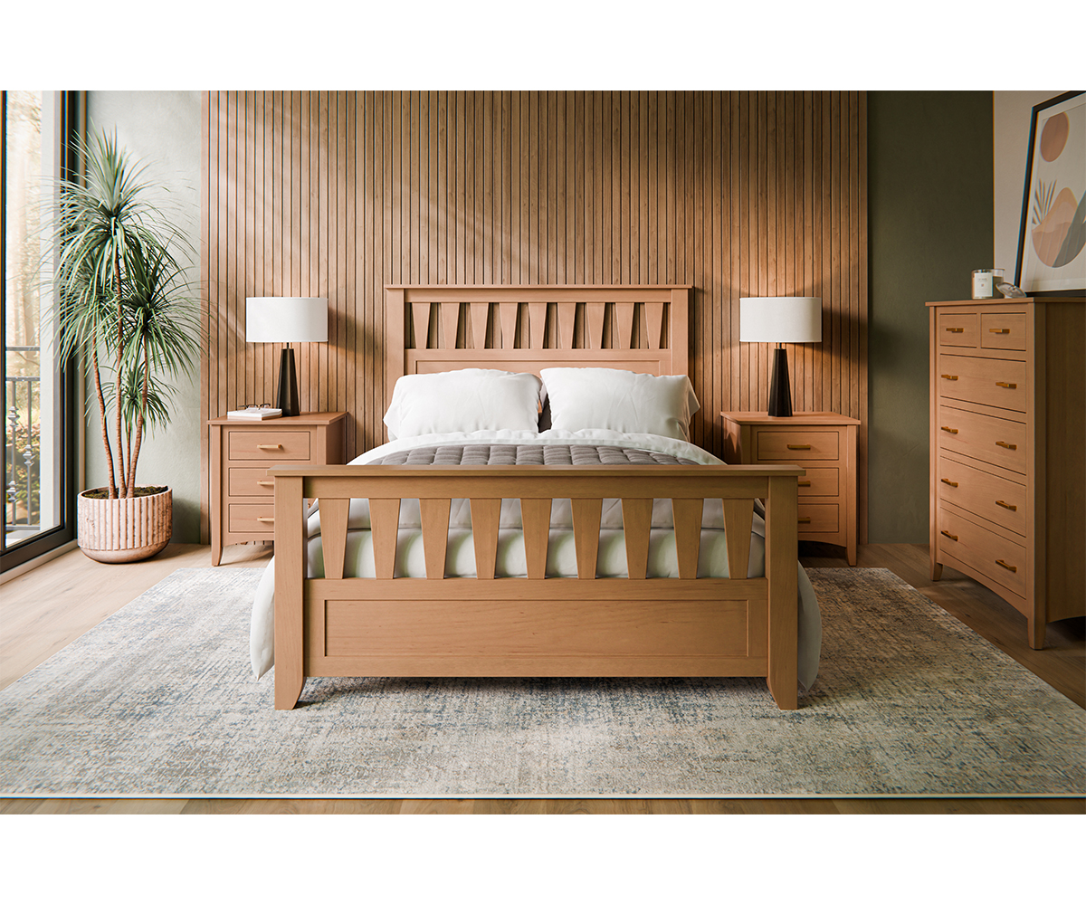 Jackson Slat Bed With Low Footboard - Image 2