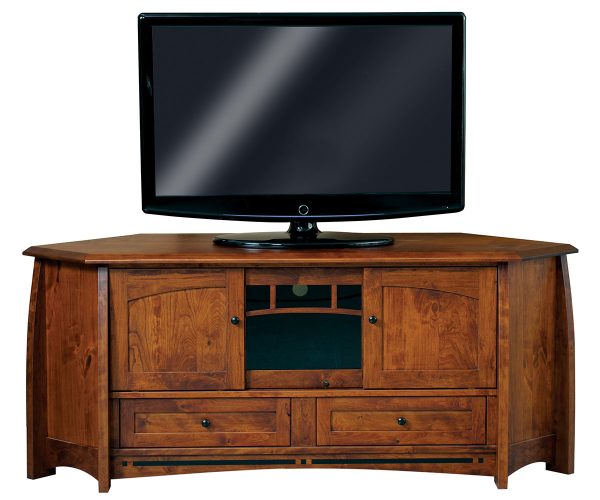 Boulder Creek Corner Media Cabinet