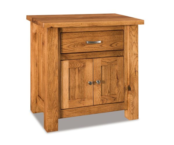 Heidi 1 Drawer 2 Door Nightstand