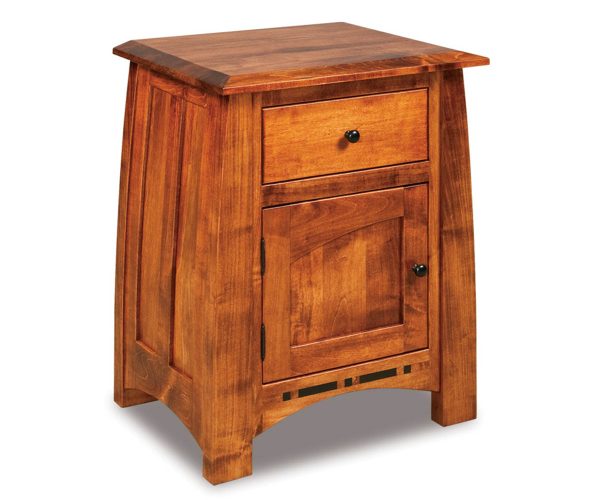 Boulder Creek 1 Drawer 1 Door Nightstand