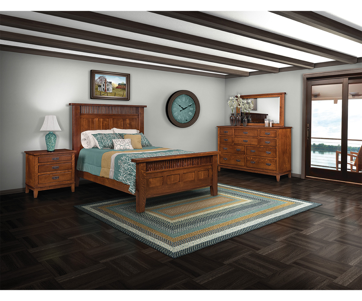 Houston Mission Bed - Image 2