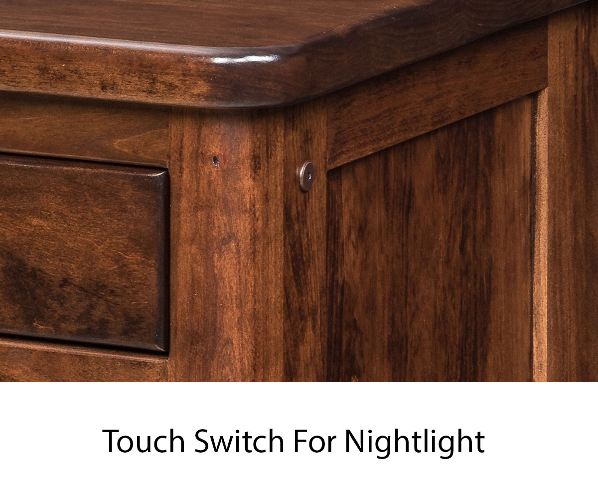 Bay Pointe 1 Drawer 1 Door Nightstand - Image 4