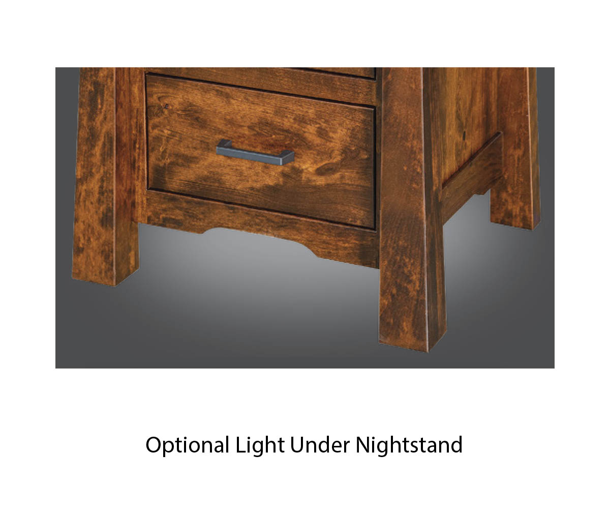 Granny Mission 2 Door Nightstand - Image 6