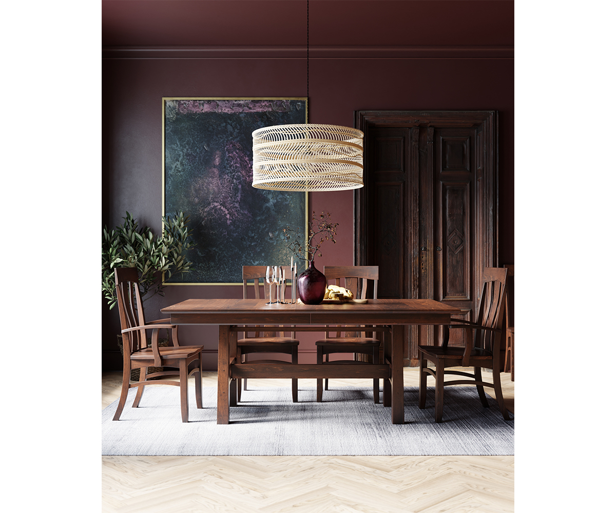 Bridgeport Trestle Table - Image 3