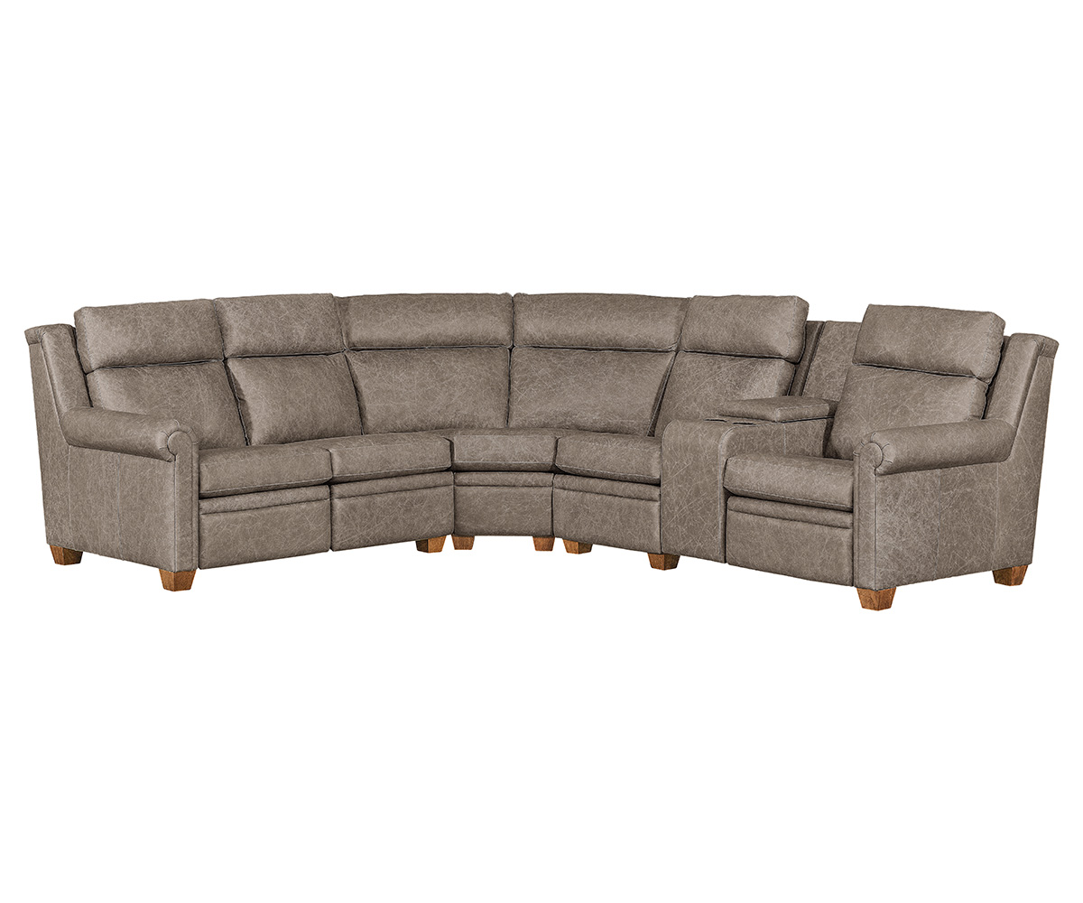 Remington Sectional - Rolled Arm