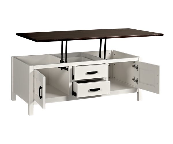 Buckhannon Enclosed Lift Top Coffee Table