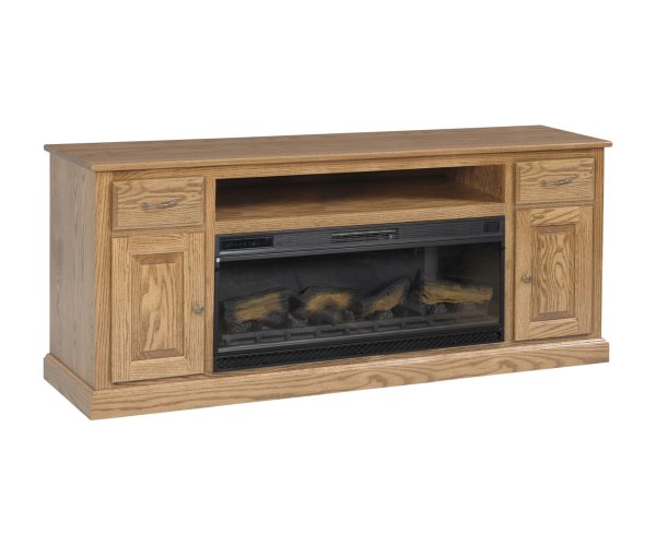Riverview Fire Box TV Stand - 80"