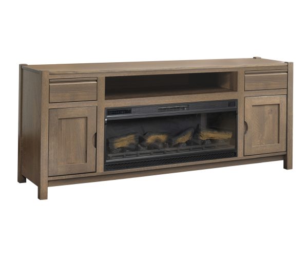 Fresno Fire Box TV Stand - 80"