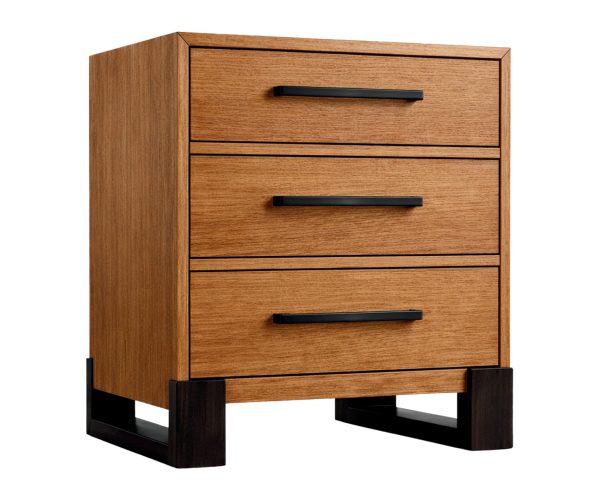 Intersection 3 Drawer Nightstand