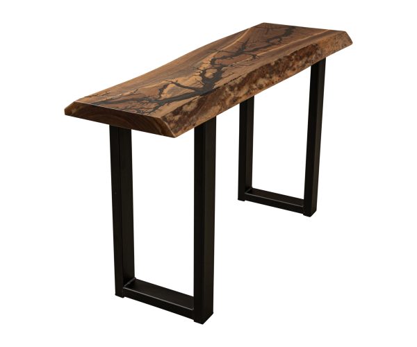 Walnut Lightening Sofa Table
