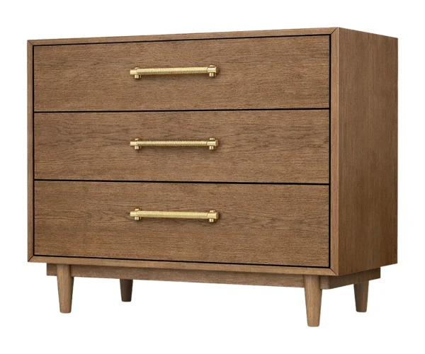 Midtown 3 Drawer Nightstand
